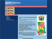 Tablet Screenshot of lawrence-associates.co.uk